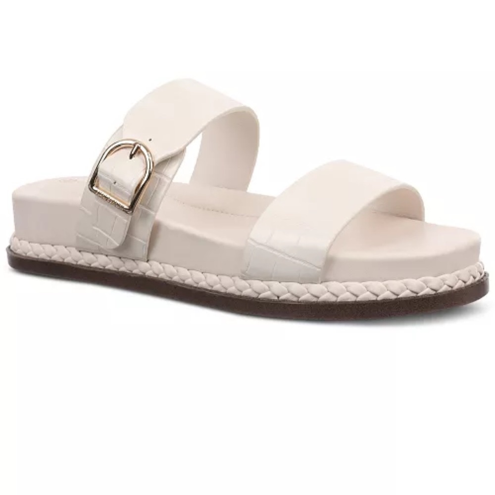Giani Bernini White Sandals with Strap - Picture 5 of 5